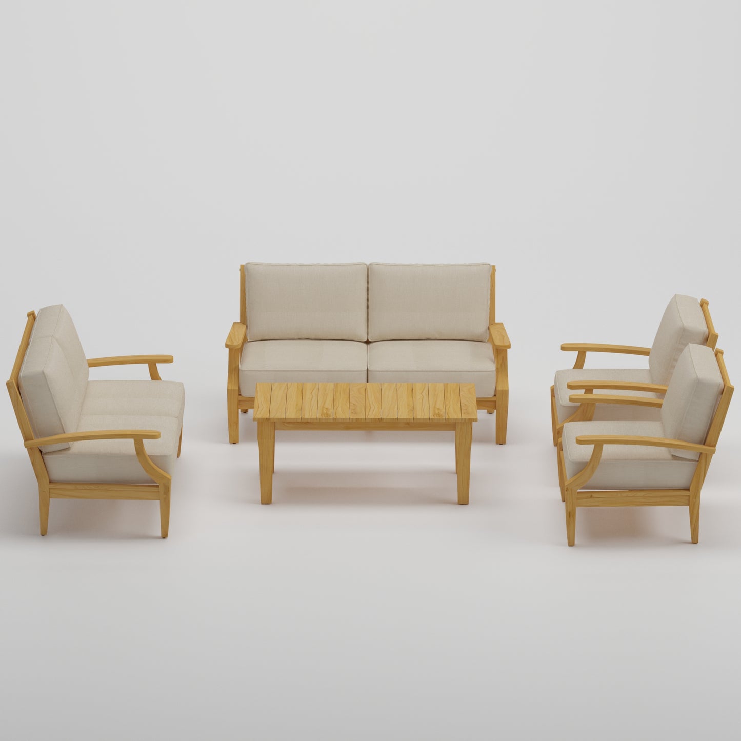 05A Mila – 5-Piece Sofa Conversation Set