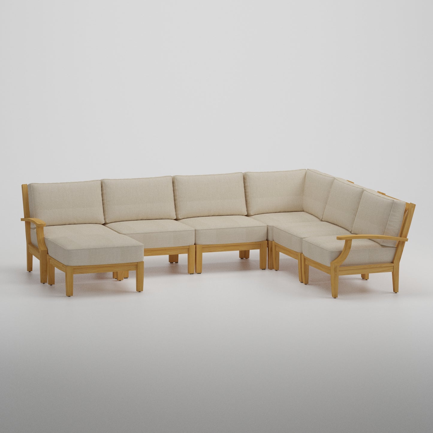 07A Mila – U-Shape Sectional Set