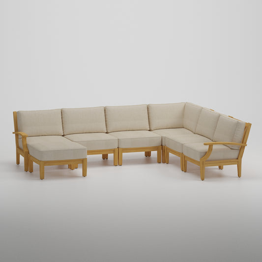 07A Mila – U-Shape Sectional Set