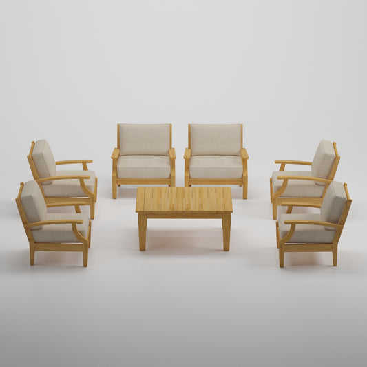 07B Mila – Club Chair Set