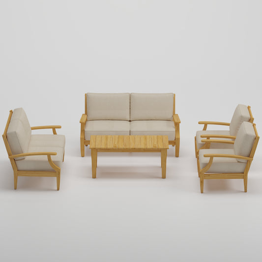 05A Mila – 5-Piece Sofa Conversation Set