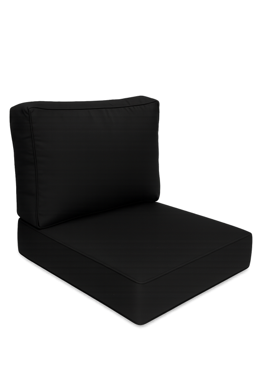 Sunbrella 28x28 Cushion Set – Canvas Black (5408)