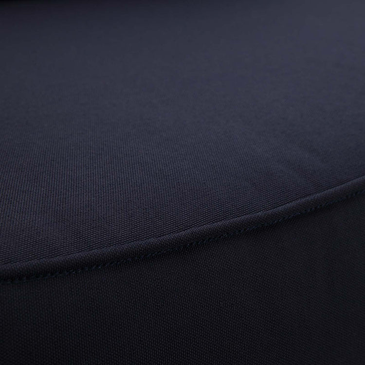 Marina Outdoor Patio Teak Armchair - Natural Navy