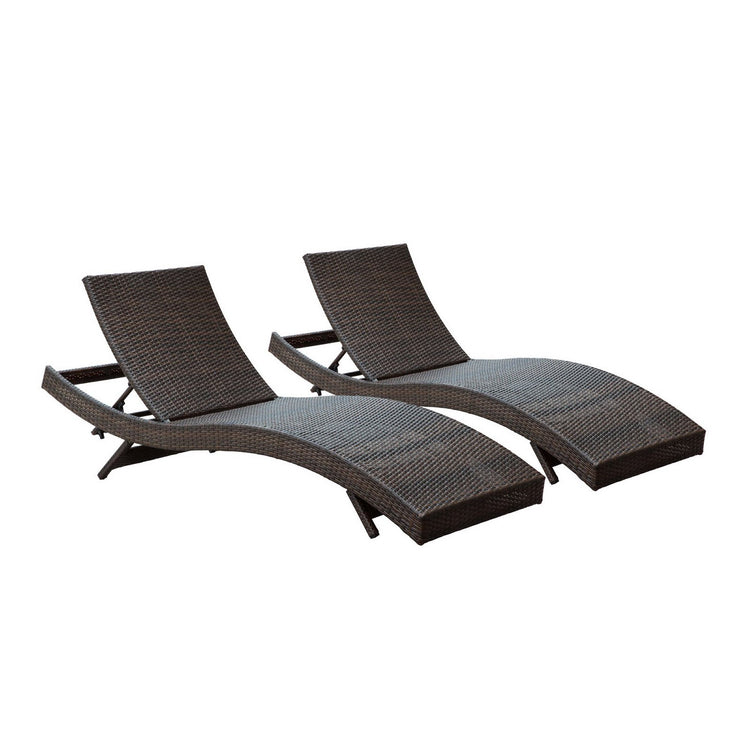 Peer Outdoor Patio Chaise Set of 2 - Default Title