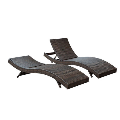 Peer Outdoor Patio Chaise Set of 2 - Default Title