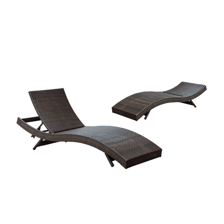 Peer Outdoor Patio Chaise Set of 2 - Default Title