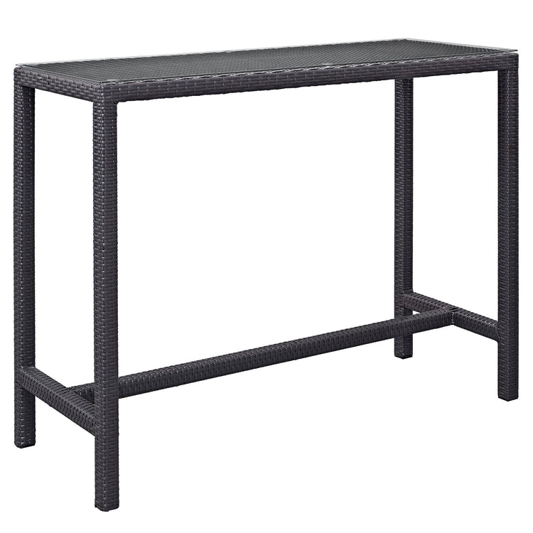 Convene Large Outdoor Patio Bar Table - Default Title