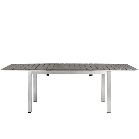 Shore Outdoor Patio Aluminum Dining Table - Default Title