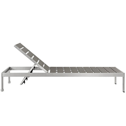 Shore 2 Piece Outdoor Patio Aluminum Set - Default Title
