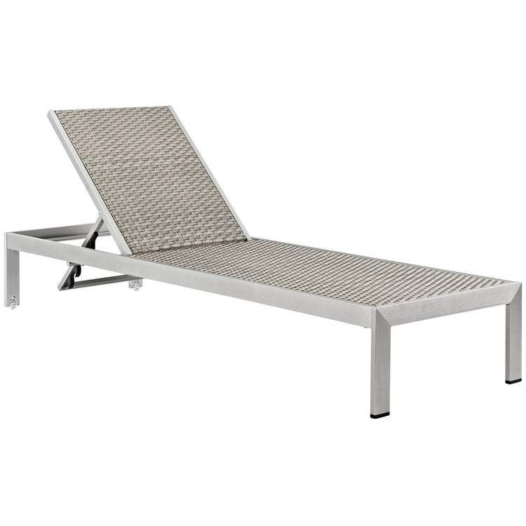 Shore 3 Piece Outdoor Patio Aluminum Set - Default Title
