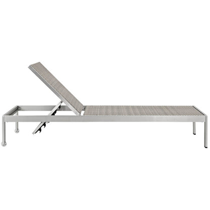 Shore 3 Piece Outdoor Patio Aluminum Set - Default Title