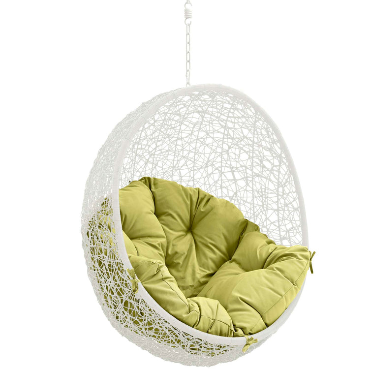 Hide Outdoor Patio Swing Chair Without Stand - White Peridot