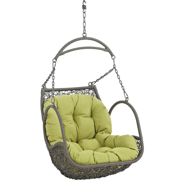 Arbor Outdoor Patio Swing Chair Without Stand - Peridot
