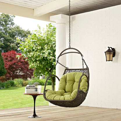 Arbor Outdoor Patio Swing Chair Without Stand - Peridot