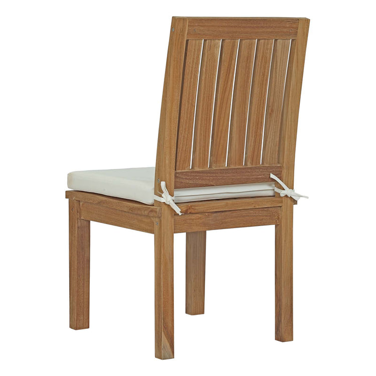 Marina Outdoor Patio Teak Dining Chair - Default Title