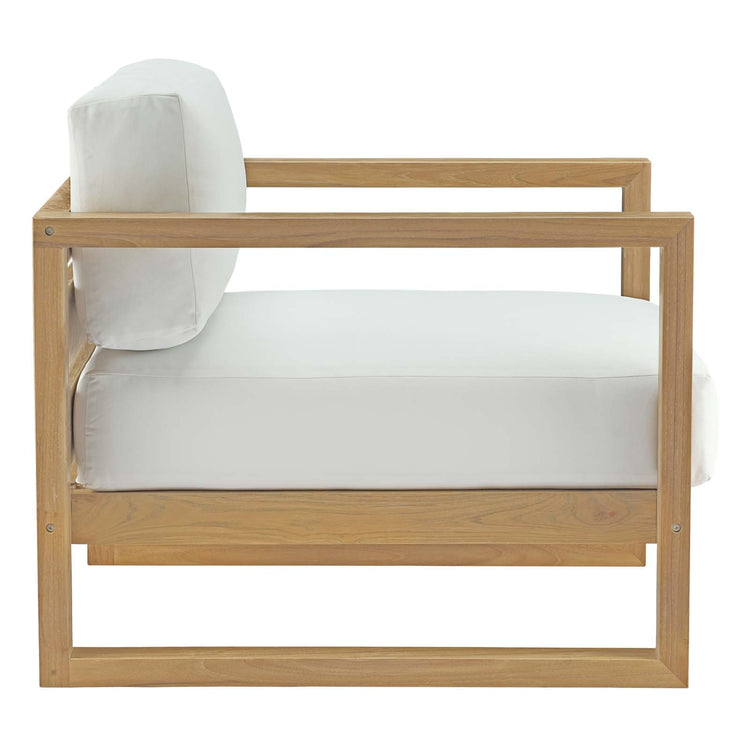 Upland Outdoor Patio Teak Armchair - Default Title