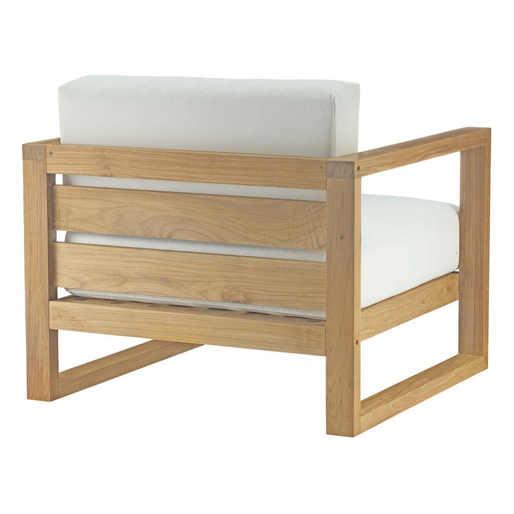 Upland Outdoor Patio Teak Armchair - Default Title