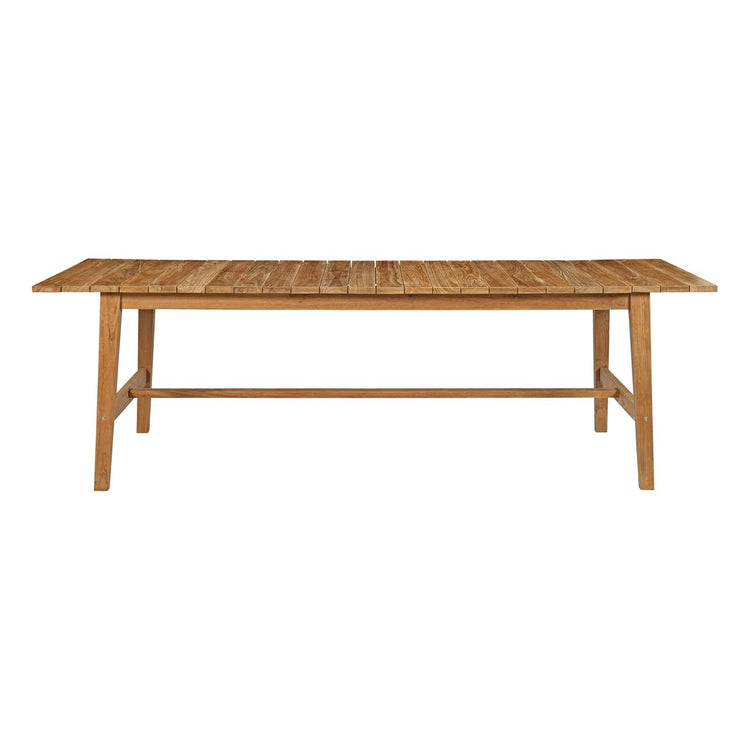 Dorset Outdoor Patio Teak Dining Table - Default Title