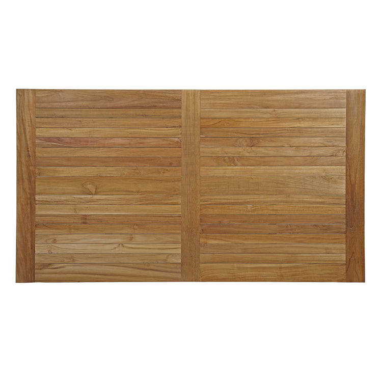 Marina 72" Outdoor Patio Teak Dining Table - Default Title