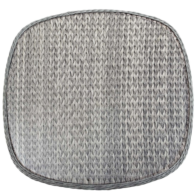 Endeavor 36" Outdoor Patio Wicker Rattan Dining Table - Default Title