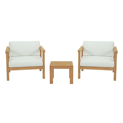 Bayport 3 Piece Outdoor Patio Teak Set - Default Title