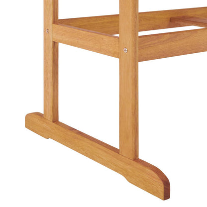 Hatteras 59" Rectangle Outdoor Patio Eucalyptus Wood Dining Table - Default Title