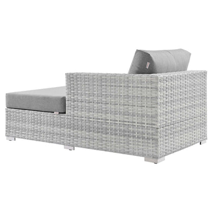 Convene Outdoor Patio Right Chaise - Light Gray Gray