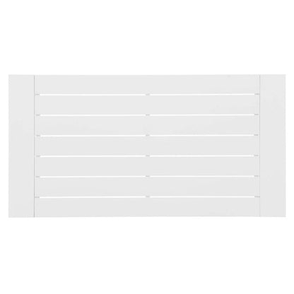 Tahoe 4-Piece Outdoor Patio Powder-Coated Aluminum Set - White Gray