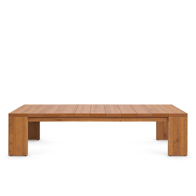 Tahoe Outdoor Patio Acacia Wood Coffee Table - Default Title