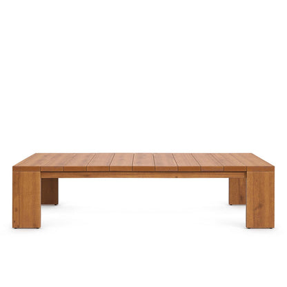 Tahoe Outdoor Patio Acacia Wood Coffee Table - Default Title
