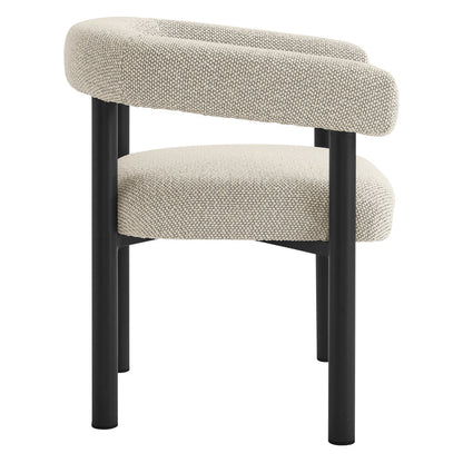 Nautica 7-Piece Rectangular Outdoor Patio Aluminum Dining Table and Chairs Set - Ivory Graphite