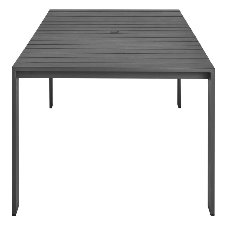 Tahoe Rectangular Outdoor Patio Aluminum Dining Table - Default Title