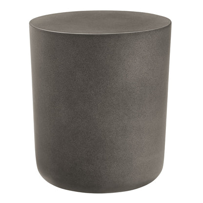 Brion Indoor - Outdoor Patio Concrete Stool - Gray