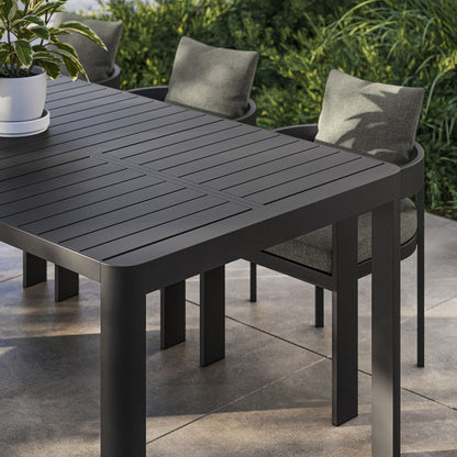 Tahoe Outdoor Patio Aluminum Extendable Dining Table - Default Title