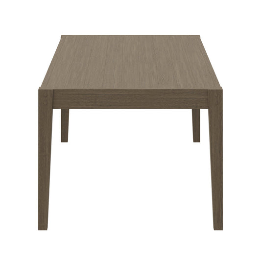 Northlake 83" Rectangular Outdoor Patio Teak Dining Table - Default Title