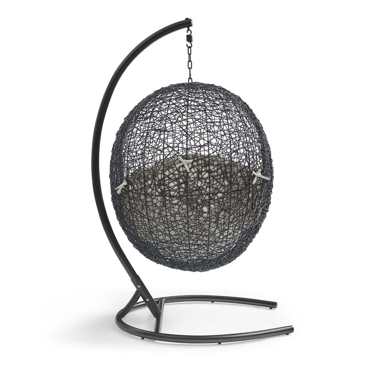 Encase Swing Outdoor Patio Lounge Chair - Beige