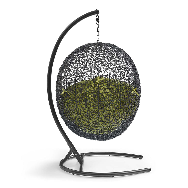 Encase Swing Outdoor Patio Lounge Chair - Peridot