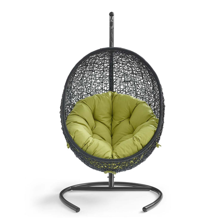Encase Swing Outdoor Patio Lounge Chair - Peridot