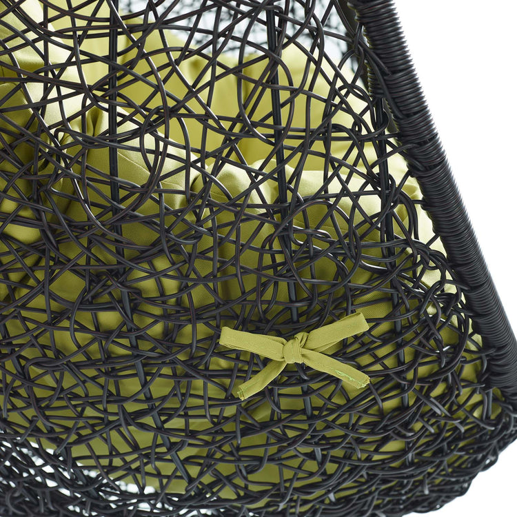 Encase Swing Outdoor Patio Lounge Chair - Peridot