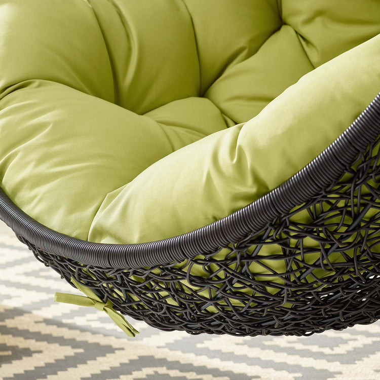Encase Swing Outdoor Patio Lounge Chair - Peridot