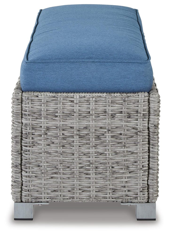 Naples Beach Bench with Cushion