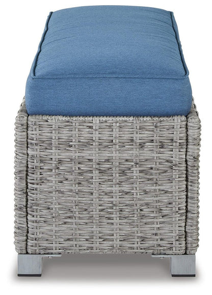 Naples Beach Bench with Cushion