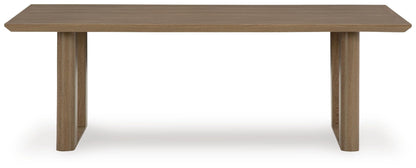 Serene Bay RECT Dining Table w/UMB OPT