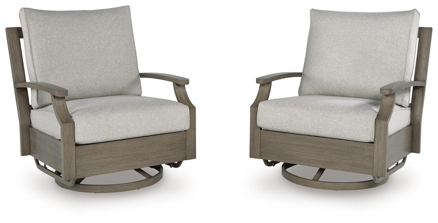 Rainier Ranch Swivel Glider Chair w/Cushion