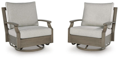 Rainier Ranch Swivel Glider Chair w/Cushion